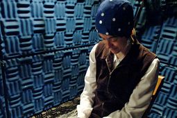 Carmélite en méditation.