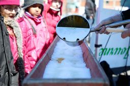 Tire sur neige par Mario Bonenfant, alias Capitaine Sirop.
