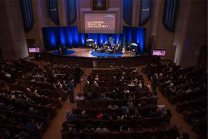Plus de 600 personnes s'étaient inscrites à la 5e Conférence de la montagne.