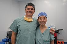 Dr. Flavio Rezende and Dr. Cynthia Qian