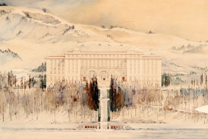 La Maison des étudiants imaginée par Ernest Cormier pour l’Université de Montréal en 1924.