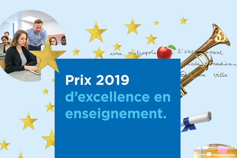 Karine Charbonneau - Prix d’excellence en enseignement 2019
