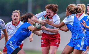 (Photo : Richard Whittaker) Rugby féminin vs Ottawa