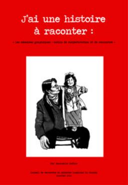 L’étudiante a choisi de présenter son sujet de maîtrise sous forme d’album illustré.