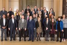 La délégation du Luxembourg a été reçue à l'Université de Montréal le 27 février.