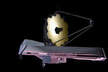 Artist's rendition of the James Webb Space Telescope. (Source: NASA)
