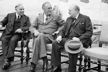 William Lyon Mackenzie King, Franklin D. Roosevelt et Winston Churchill