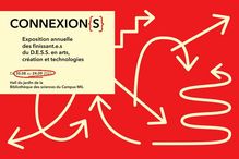 L'affiche de l'exposition «Connexion{s}» 2021