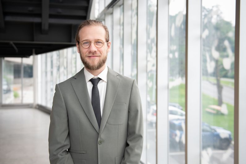 Ugo Gilbert Tremblay, assistant professor at the Faculty of Law