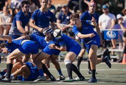 L’équipe masculine de rugby des Carabins de l’Université de Montréal