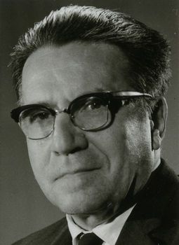 Le Dr Maurice Panisset, deuxième doyen de l’École d’hygiène (1965-1969), 4 mai 1964 / UdeM Centrale de photographie.