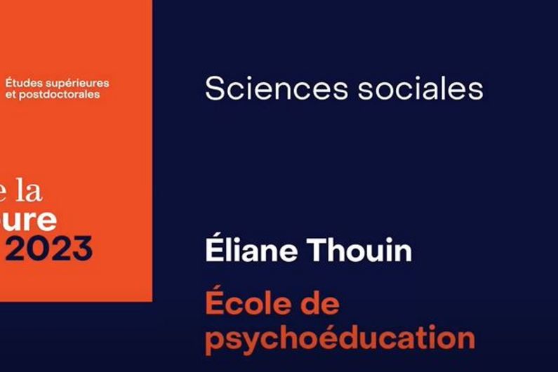 Sciences sociales | Prix de la meilleure thèse 2023