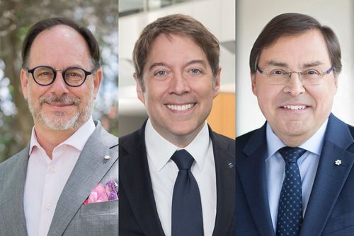 Three members of the UdeM community receive the Academic Palme