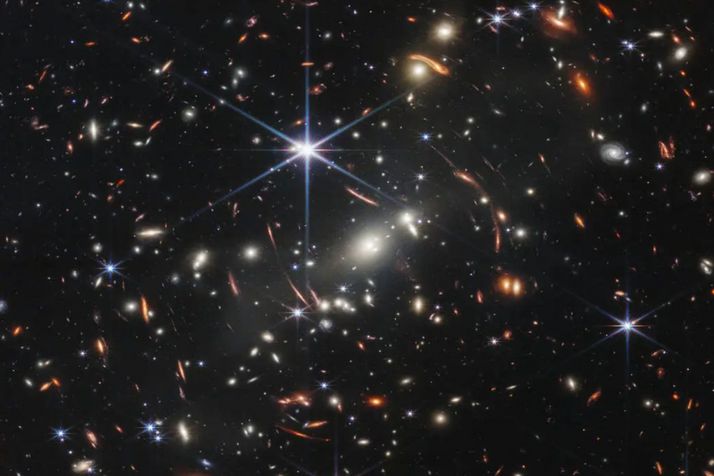 The Webb First Deep Field of Galaxies