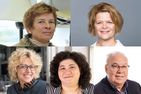 Élaine Chapman, Rachel Brosseau, Françoise Armand, Garine Papazian-Zohrabian et Claude St-Cyr
