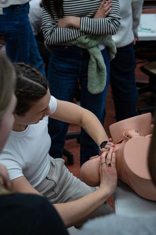 Atelier de gynécologie-obstétrique en avril dernier