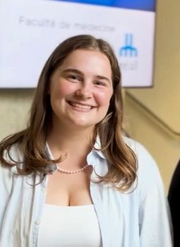 Chloé Laplante, étudiante en 2e année de médecine 