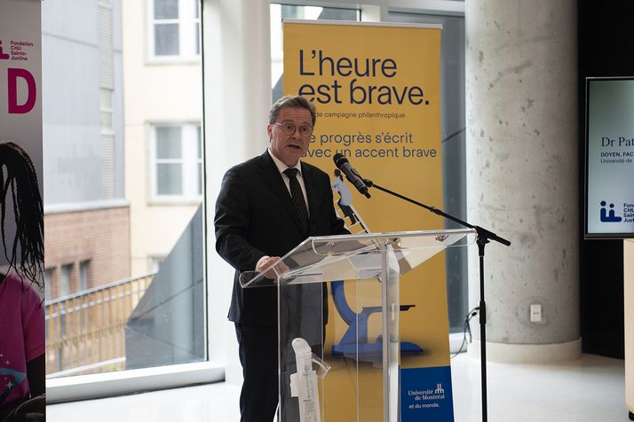 Patrick Cossette, doyen de la Faculté de médecine de l’UdeM