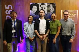 Frédéric Bouchard, Sophie Fouron, Mathieu Nadeau-Vallée, Catherine Souffront-Darbouze et Michael Pecho