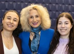 Kianoush Harandian, Linda Pagani and Laurie-Anne Kosak