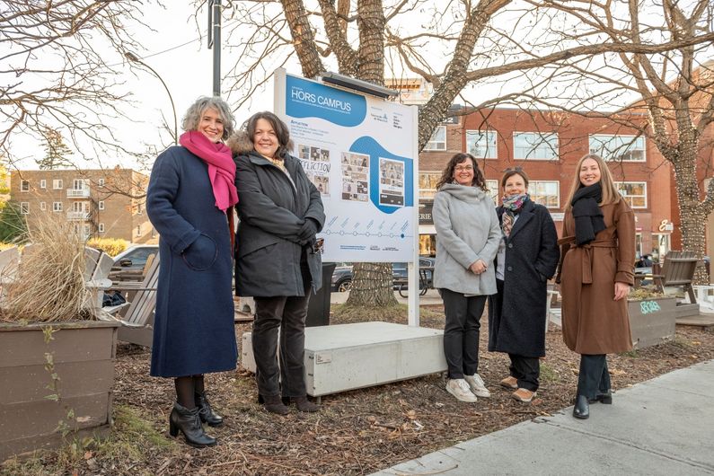 Occupant une artère majeure du quartier Côte-des-Neiges jusqu’à la mi-mars 2025, l’exposition est l’occasion de ralentir le pas pour profiter d’une immersion créative.