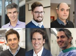 Yoshua Bengio, Vincent Larivière, Jean-Claude Moubarac, Nicolas Chomont, Alexandre Prat et Remi Fromentin