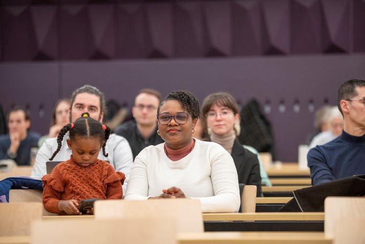 Plus de 100 personnes sont venues écouter la finale en présentiel.