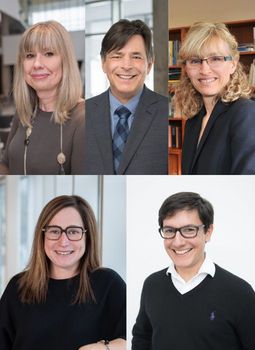 Julie Carrier, Tony Leroux, Chantal Pharand, Josianne Robert et Juan Torres
