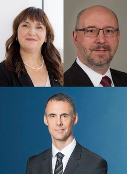 Isabelle Bonneau, Denis Fortin et Matthew Nowakowski