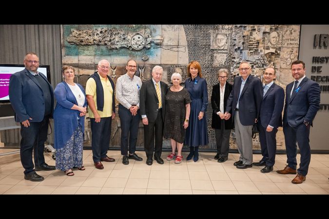 Dr. Jean-François Côté, Marie-Bénédicte Pretty, Claude Leblanc, Dr. Rémi Rabasa-Lhoret, Léon Gosselin, Diane Gosselin, Mila Mulroney, Ruth Steinberg, David Steinberg, Marc Steinberg and Jean Beaulieu.