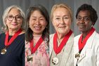 France Charbonneau, Kim Thúy, Pauline Marois et Yvette Bonny