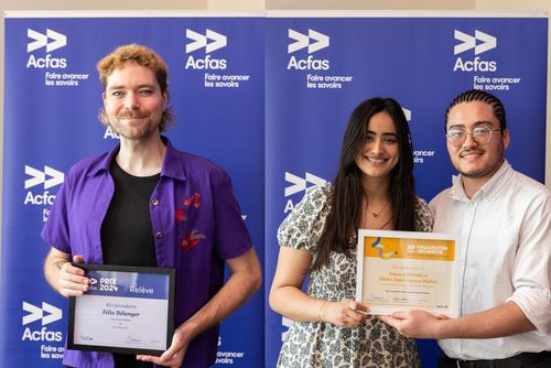 Acfas competitions reward two members of the UdeM student community