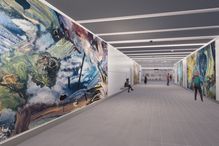 Des œuvres monumentales de Manuel Mathieu seront présentes dans la future station Édouard-Montpetit du REM.