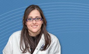Hiba Zahreddine, étudiante au doctorat en biologie moléculaire à l'Université de Montréal. Image : FRQ
