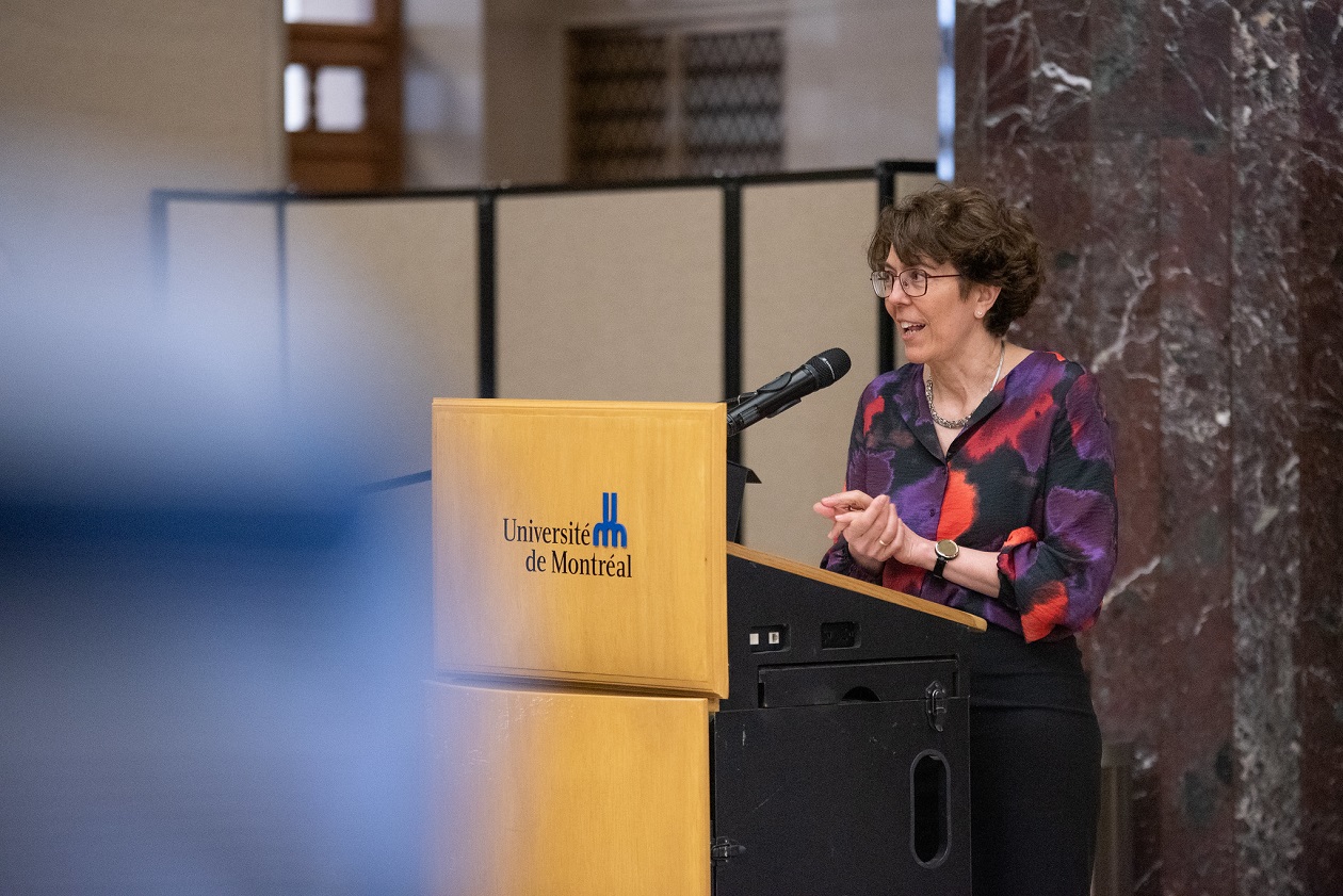 Louise Demers, directrice et vice-rectrice associée aux études supérieures et postdoctorales Louise Demers