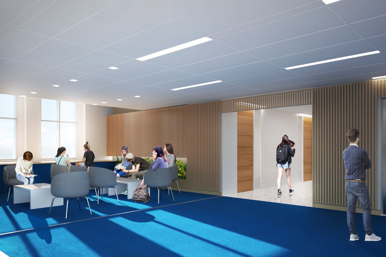 Pavillon Roger-Gaudry, salon étudiant Pavillon Roger-Gaudry, salon étudiant