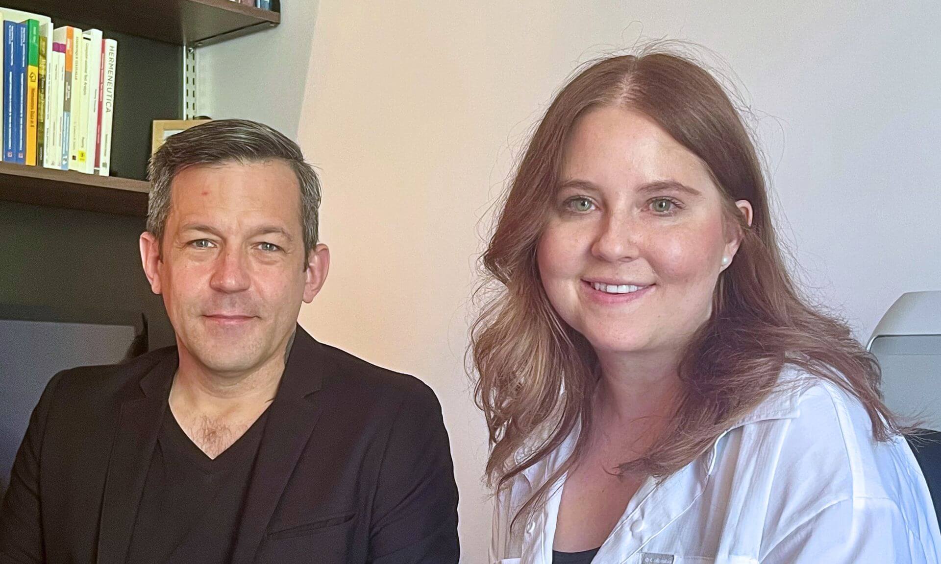 Dominic Forest and Camille Demers