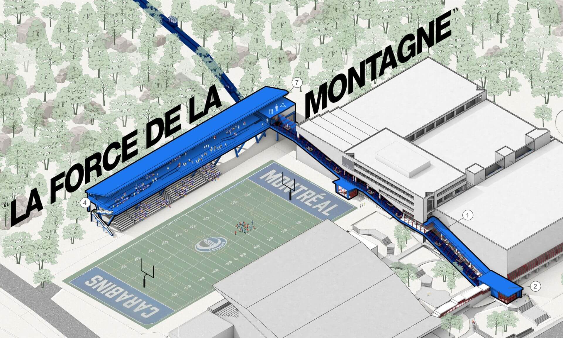 Mention: Mathilde King, Justine Carrière, Vincent Lévesque et Florence Rochon (Université de Montréal — Architecture et Physiothérapie)