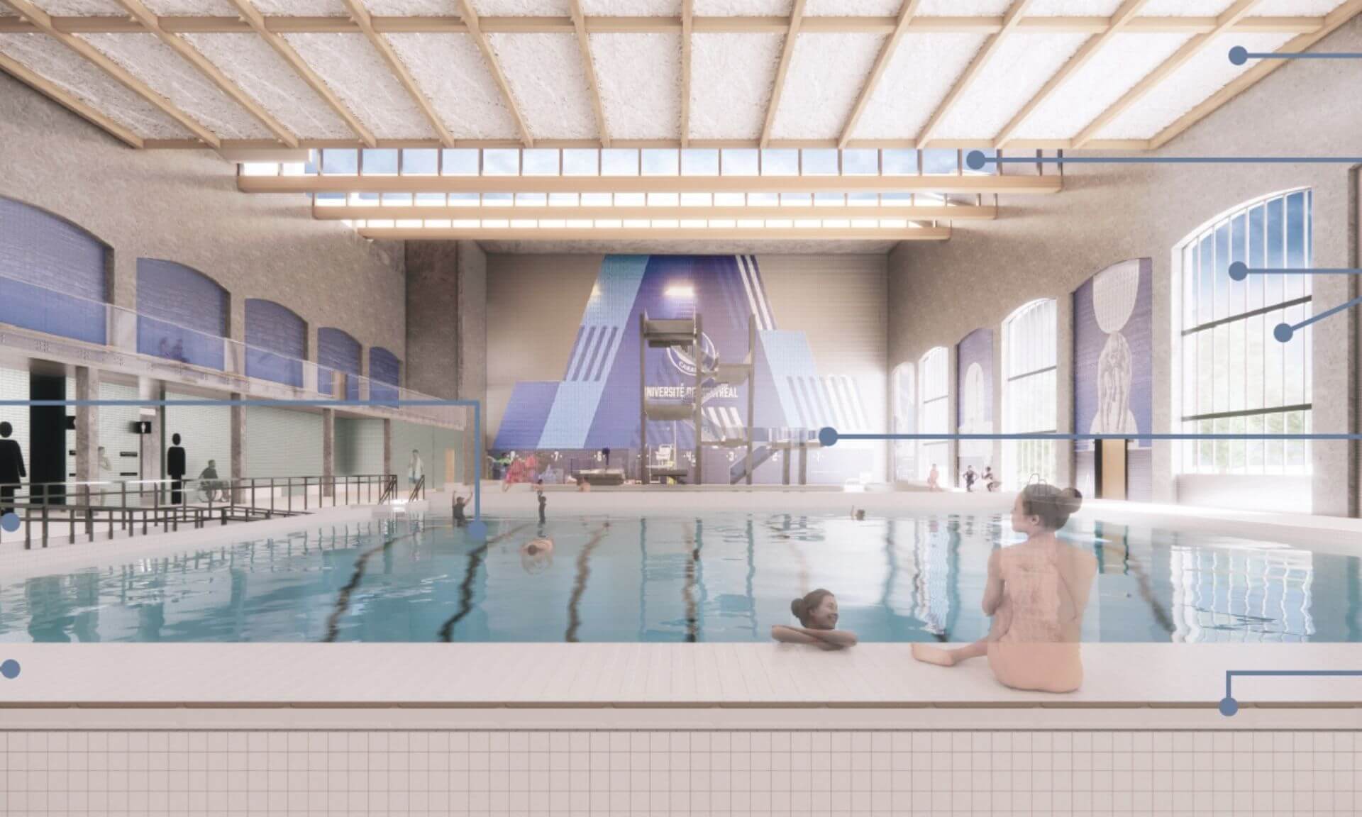 1er prix: Marissa Giammarco et Celia Zeng (University of Waterloo, Canada — Architecture) 