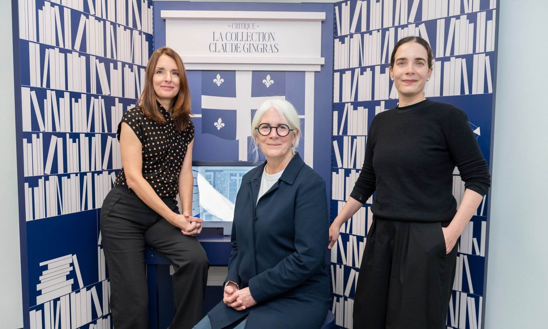 France Nadeau, Christiane Melancon et Morgane De Bellefeuille