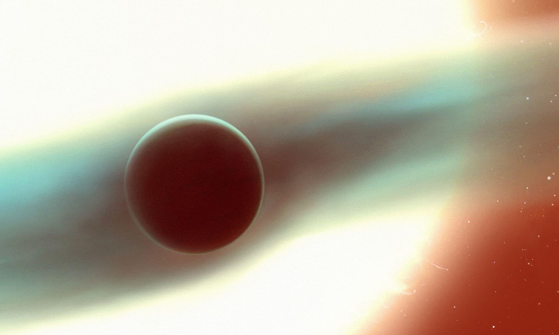 Illustration of WASP-121 b (zoom in)