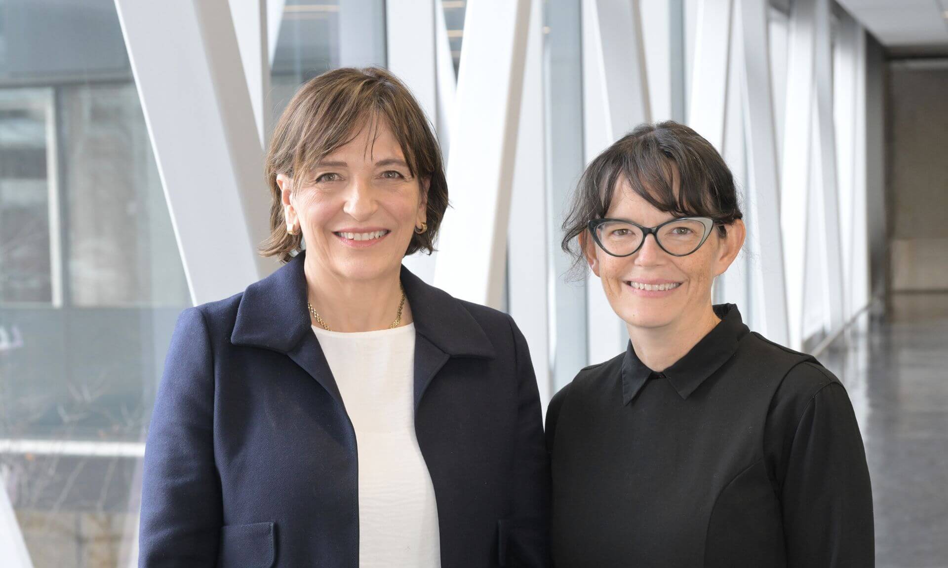 La Dre Julie Bruneau et Sarah Larney