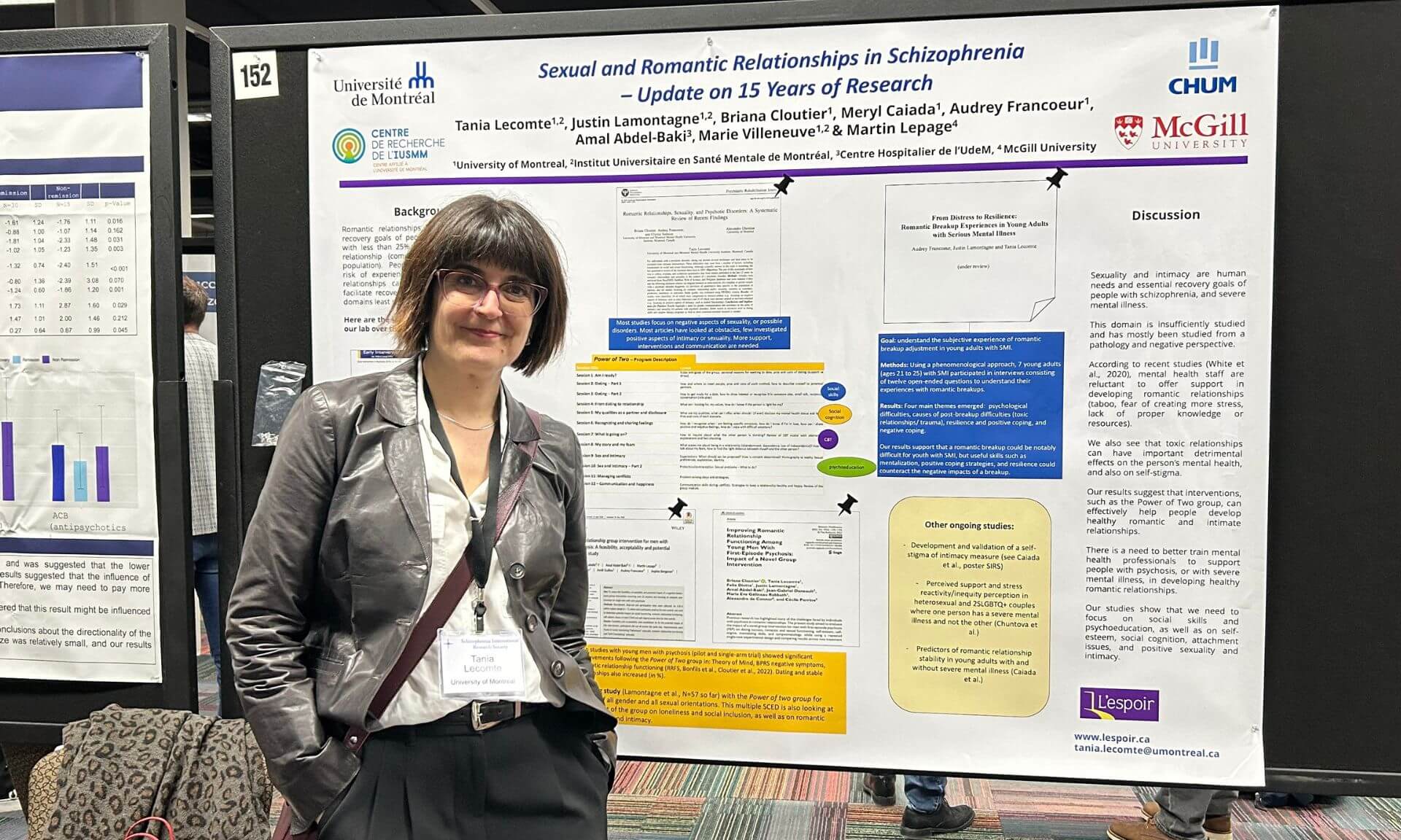 Tania Lecomte, Université de Montréal psychology professor