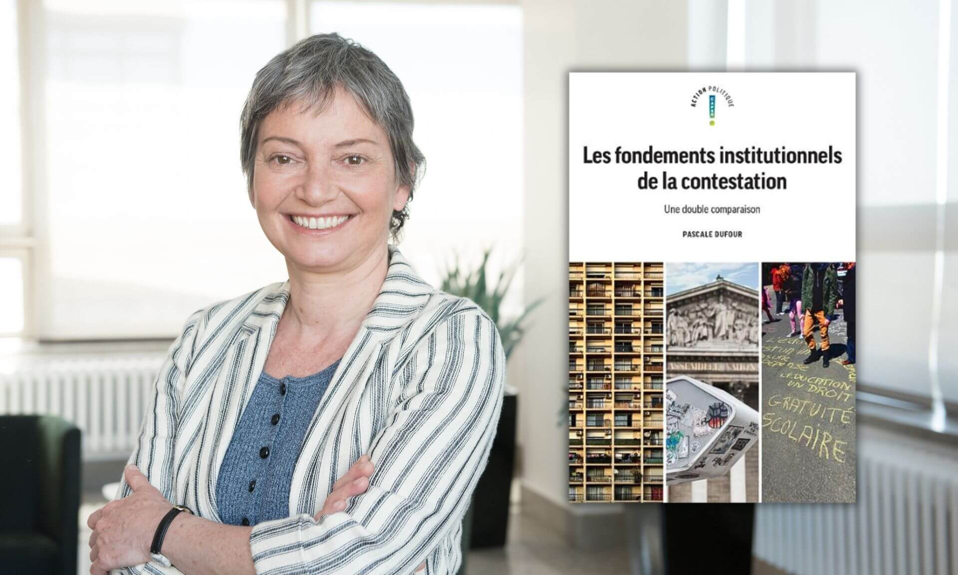 Pascale Dufour, professeure titulaire au Département de science politique de l'Université de Montréal