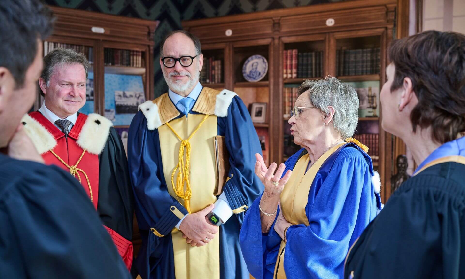Patrick Cossette, Daniel Jutras and Françoise Barré-Sinoussi
