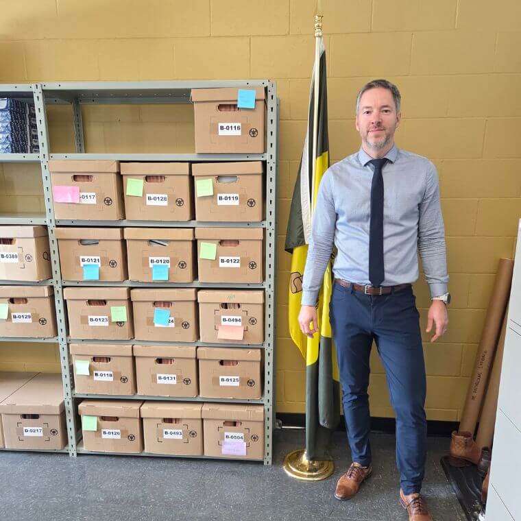 Éric Bolduc, responsable de la Division des disparitions et des dossiers non résolus à la Sûreté du Québec