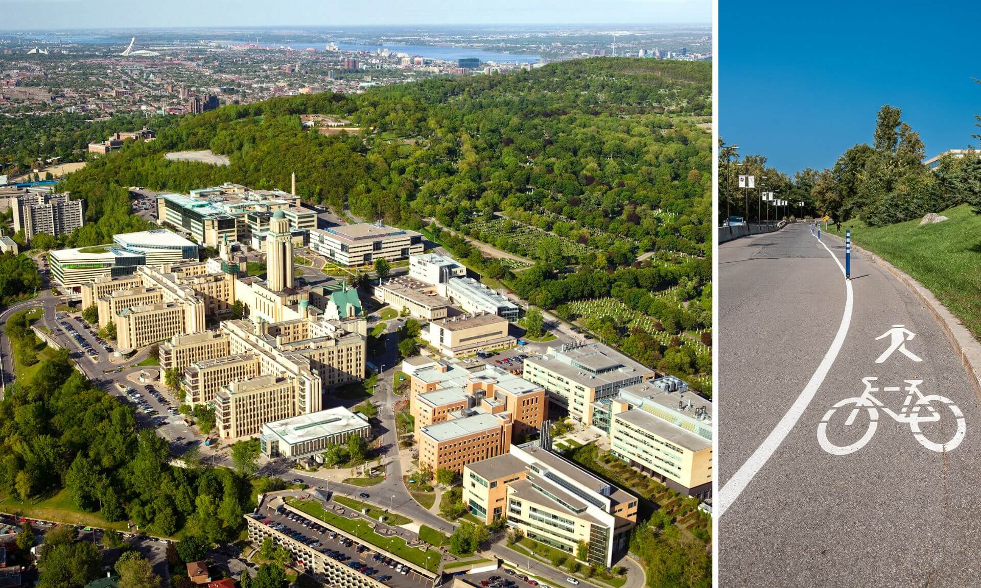 Le campus de la montagne de l'Université de Montréal