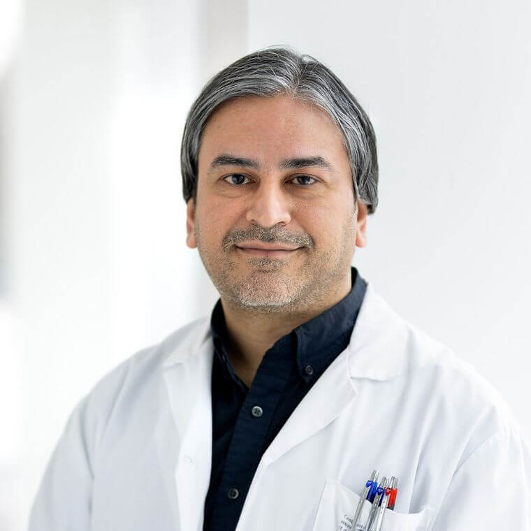 Imran Ahmad, professeur au Département de médecine de l'Université de Montréal