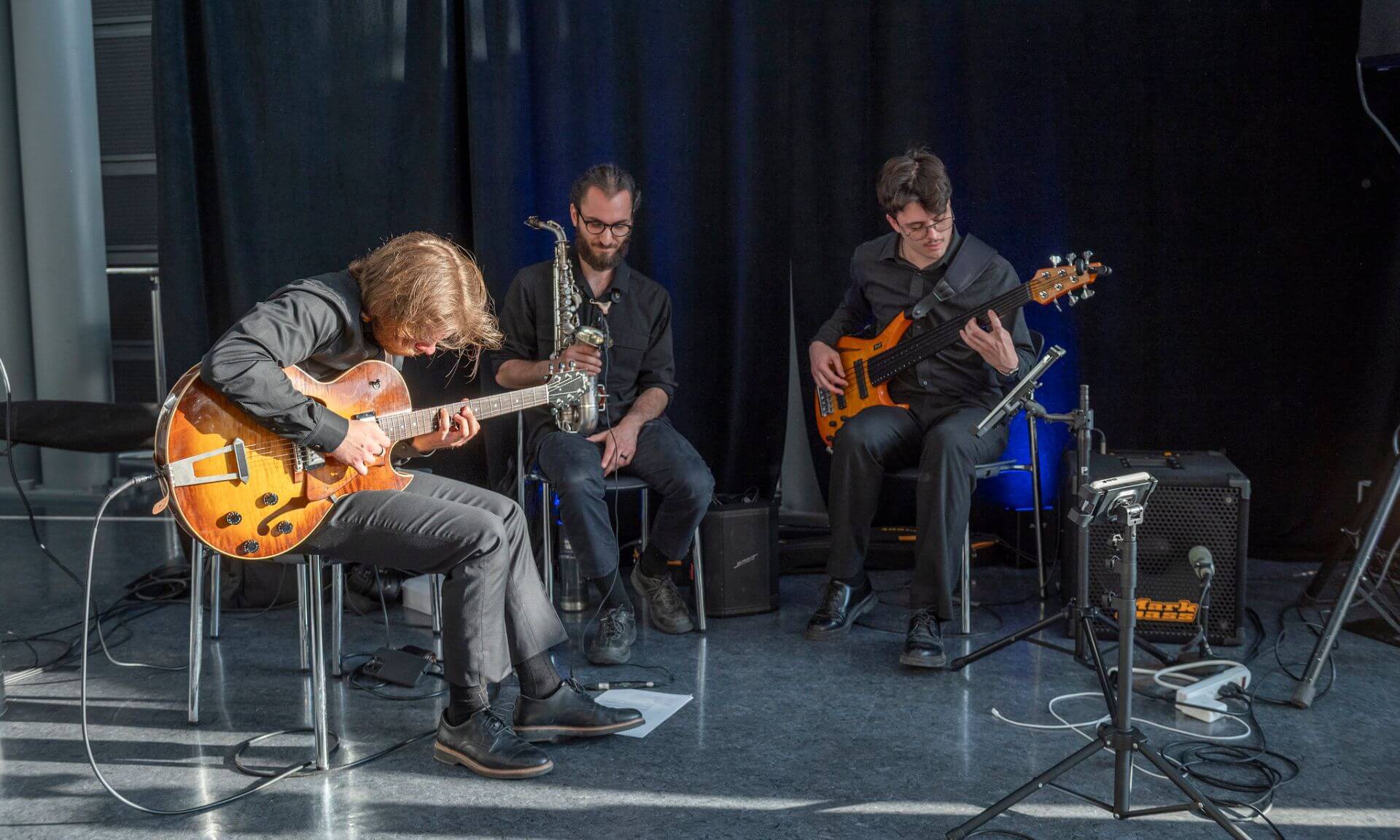 Les musiciens lors de la cérémonie des Prix du recteur 2026