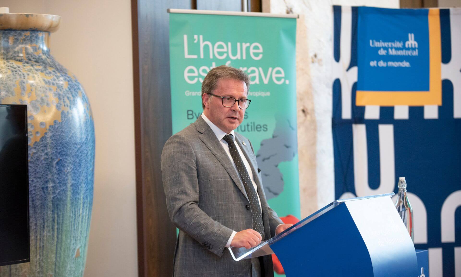 Patrick Cossette, doyen de la Faculté de médecine de l'Université de Montréal